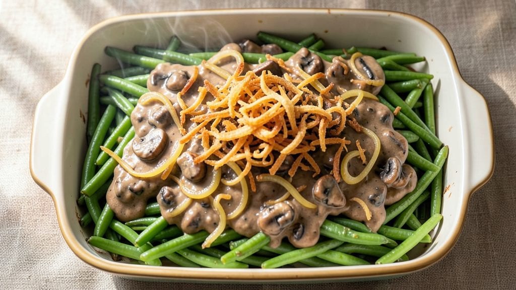 Alton Brown's Green Bean Casserole Recipe: Crispy Top Secrets From the Test Kitchen