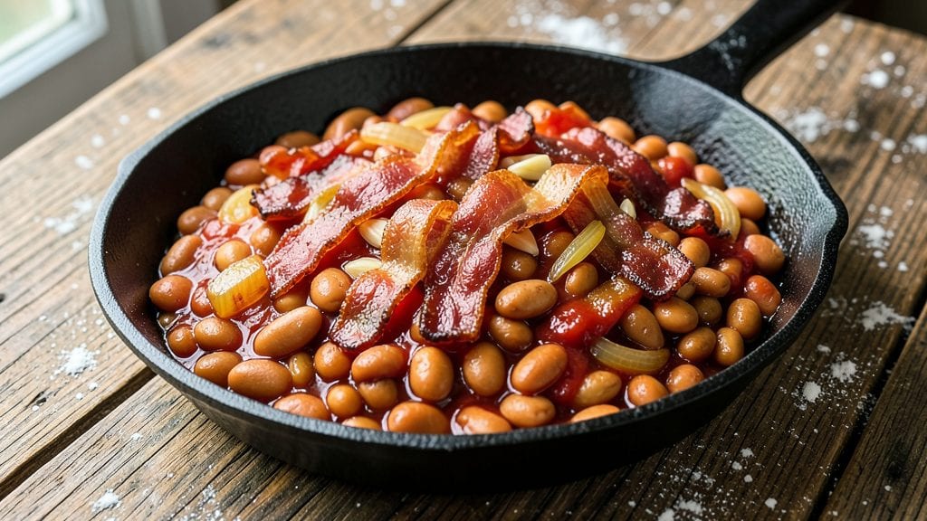 Authentic Cowboy Beans Recipe: Slow-Simmered Smokiness With Bacon and Tomato Harmony