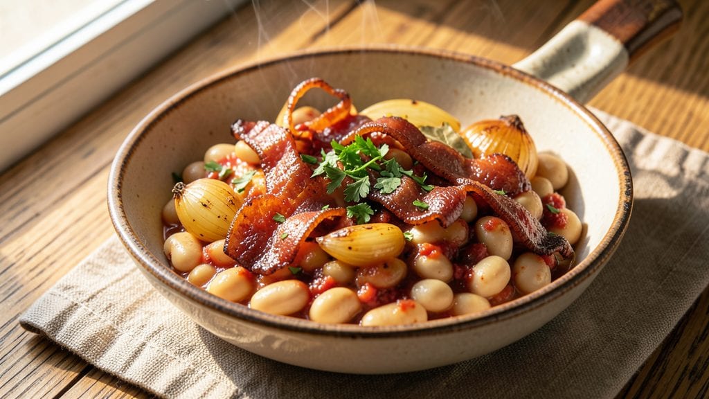 Barracho Beans Recipe: Slow-Cooked Spice with Bacon and Garlic Kiss