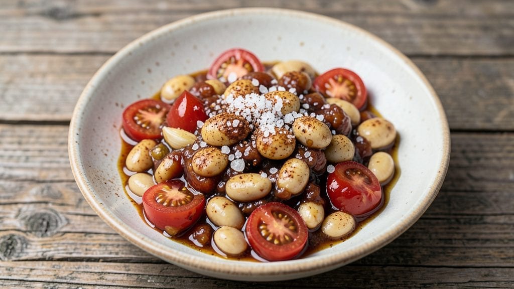 Bean Relish Recipe: Smoky-Sweet Tomato and Garlic Crunch