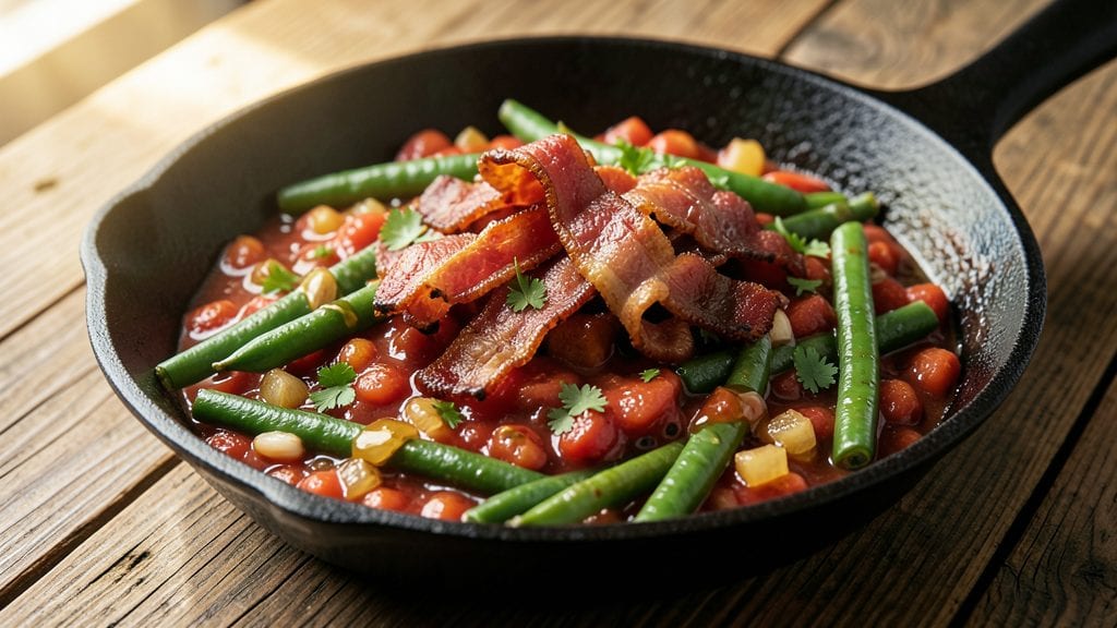 Southern Green Beans Recipe: Smoky Bacon-Kissed Crunch in 25 Minutes