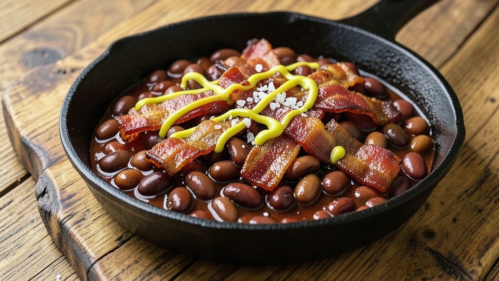 Better Than Bush's Baked Beans for Canning Recipe: Smoky Bacon-Crusted Tomato Depth
