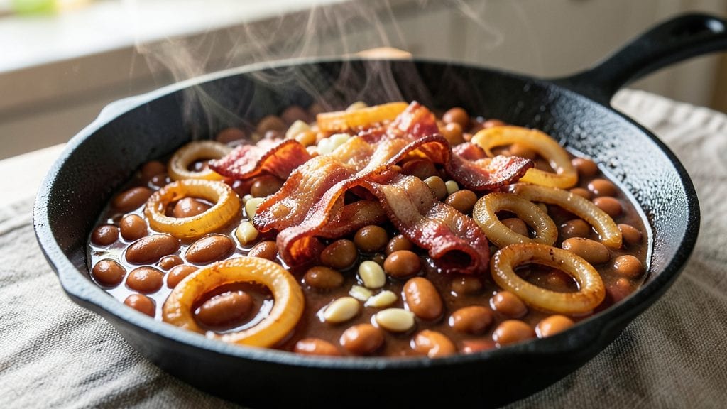 Big John's Baked Beans Copycat Recipe: Smoky Bacon Crunch Meets Sweet Tomato Swirls