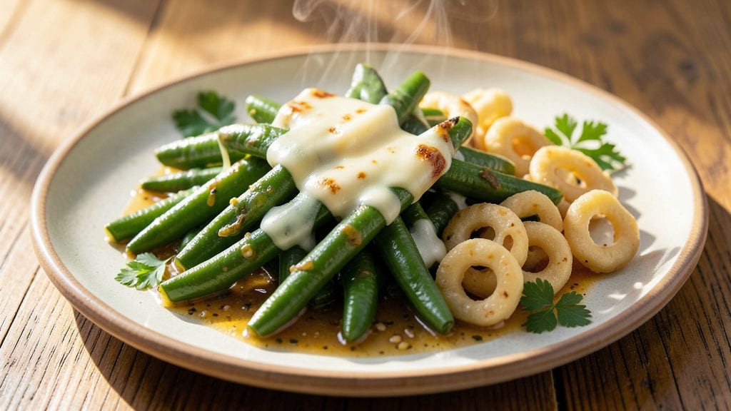 Birds Eye Green Beans and Spaetzle Copycat Recipe: Crisp-Tender Beans with Cheesy Egg Noodles