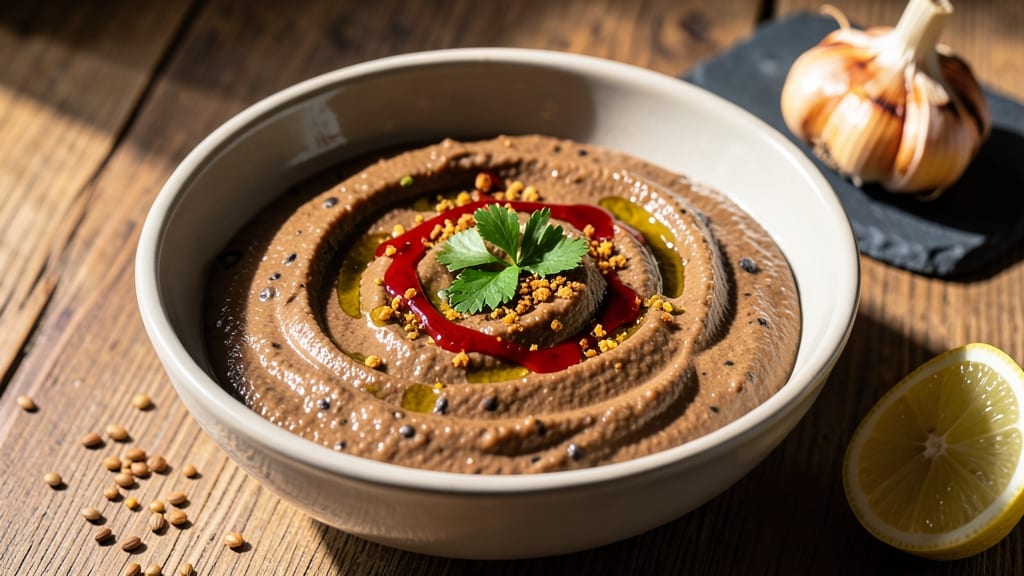 Black Bean Humus Recipe: Smoky Paprika and Tahini Velvety Spread