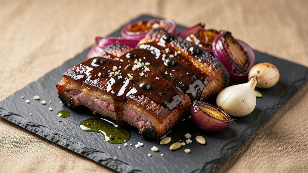 Black Bean Ribs Recipe: Smoky-Spiced Tender Meat with Black Bean Swirls