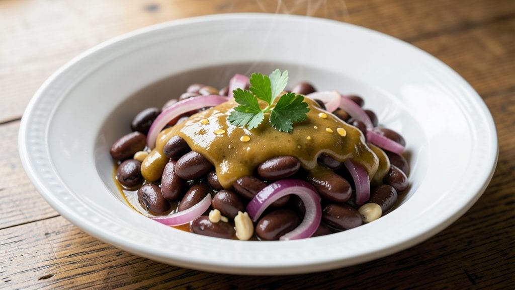 British Beans Recipe: Buttery Garlic and Mustard-Kissed Comfort