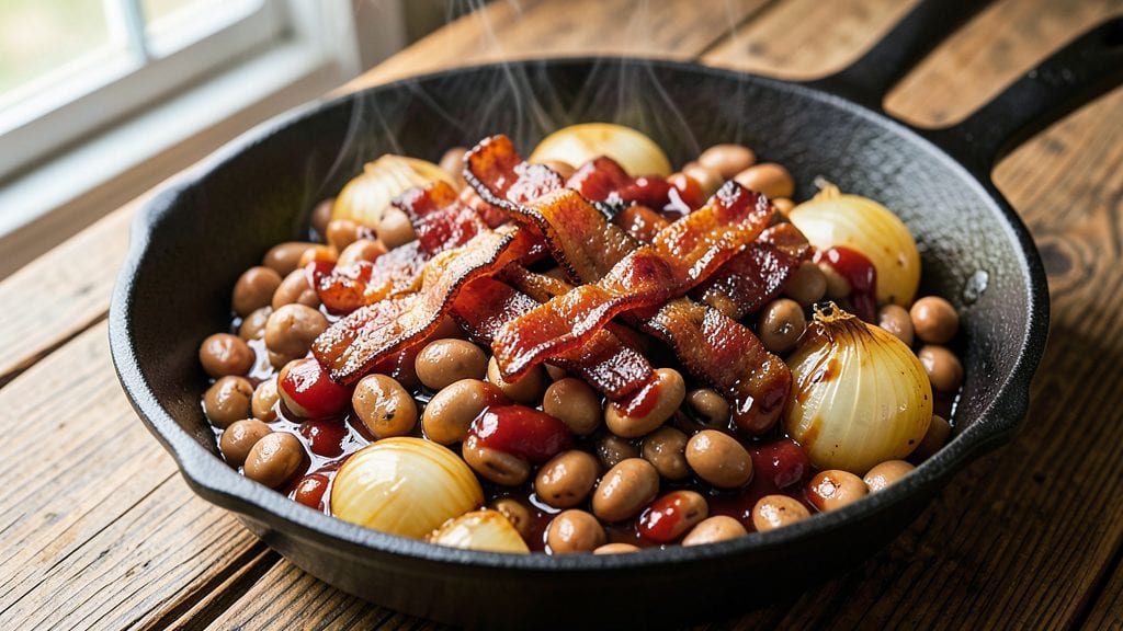 Bush's Baked Beans Grillin Recipe: Slow-Cooked Smokiness with Bacon and Brown Sugar Crunch