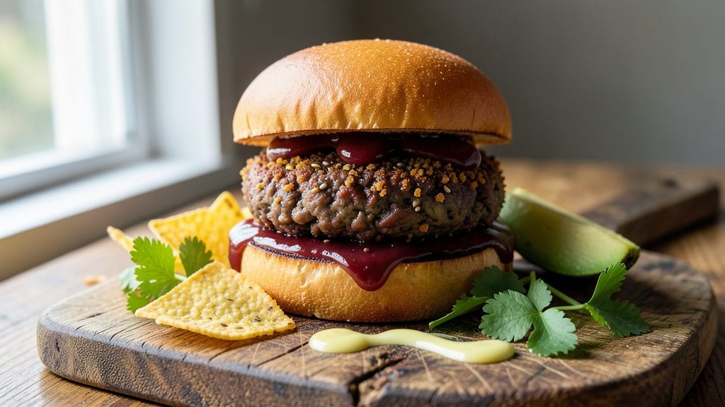 Bush's Black Bean Burgers Recipe: Smoky Chipotle Crunch Without the Meat
