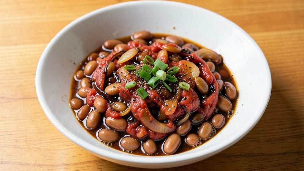 Bush's Copycat Chili Beans Recipe: Smoky Molasses-Kissed with Crunchy Top