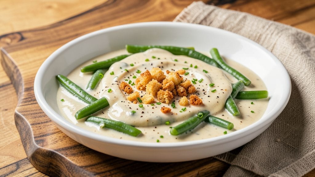 Campbell's Cream of Mushroom Green Bean Recipe: Velvety Sauce With Earthy Depth