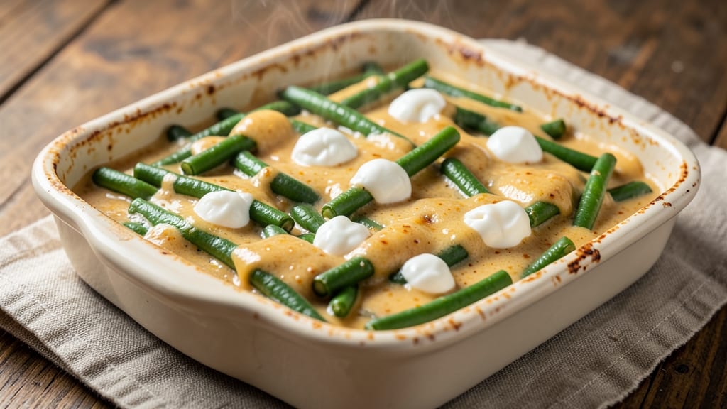 Campbell's Green Bean Bake Recipe: Creamy Cheese Topping That Melts Perfectly