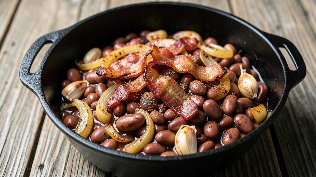 Campfire Beans Recipe: Smoky Campfire Flavor in a Dutch Oven