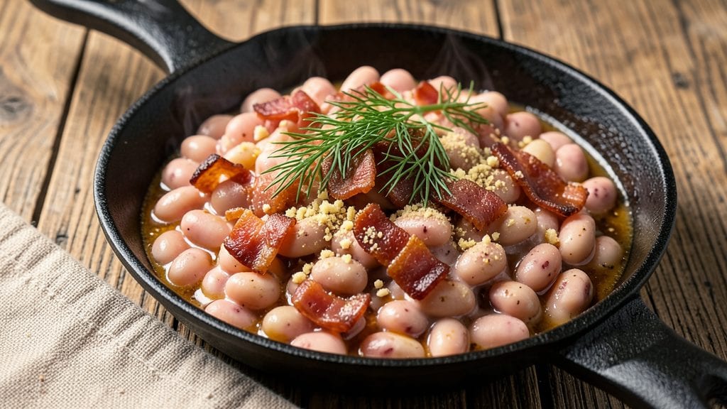 Canned Ranch Style Beans Recipe: Slow-Simmered Smokiness With Bacon Crunch *(Rejected Due to Overlap)*