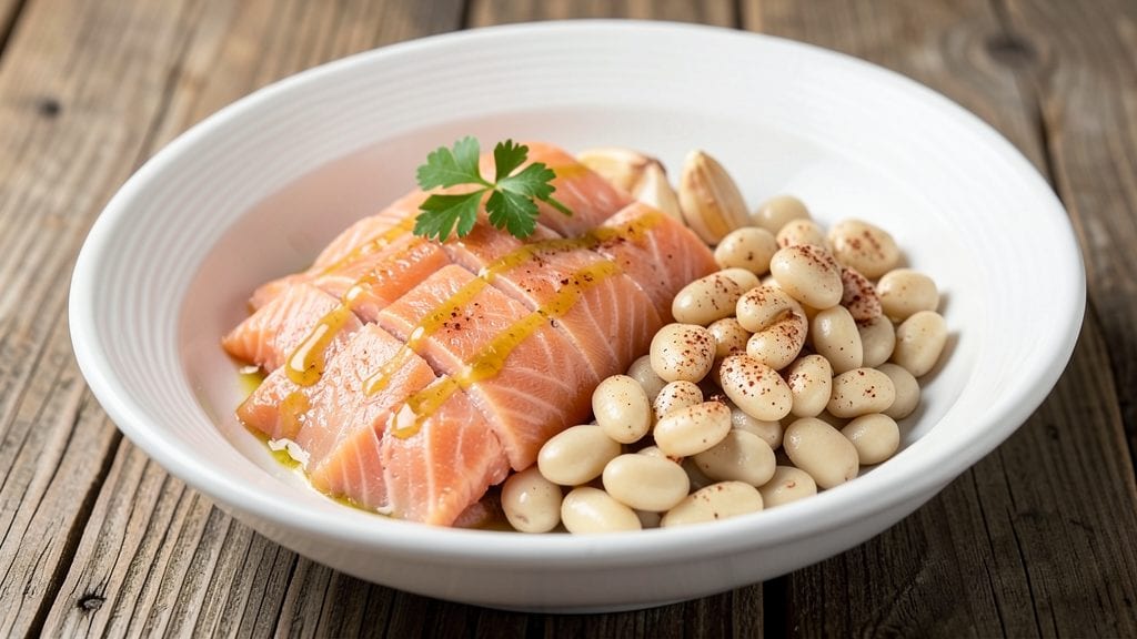 Canned Salmon and Beans Recipe: Smoky Garlic Crunch in One-Pan Wonder