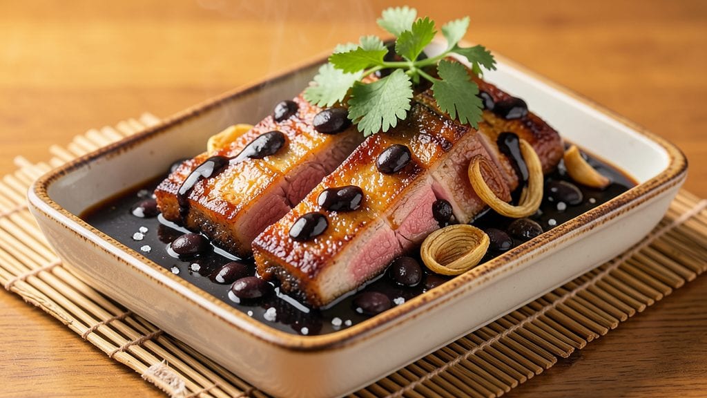 Chinese Steamed Black Bean Spare Ribs Recipe: Silky Glaze and Crunchy Edges