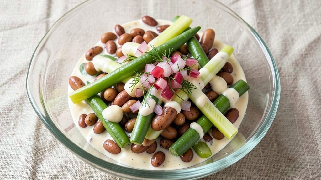 Classic Three Bean Salad Recipe: Crunchy, Creamy, and Crowd-Pleasing