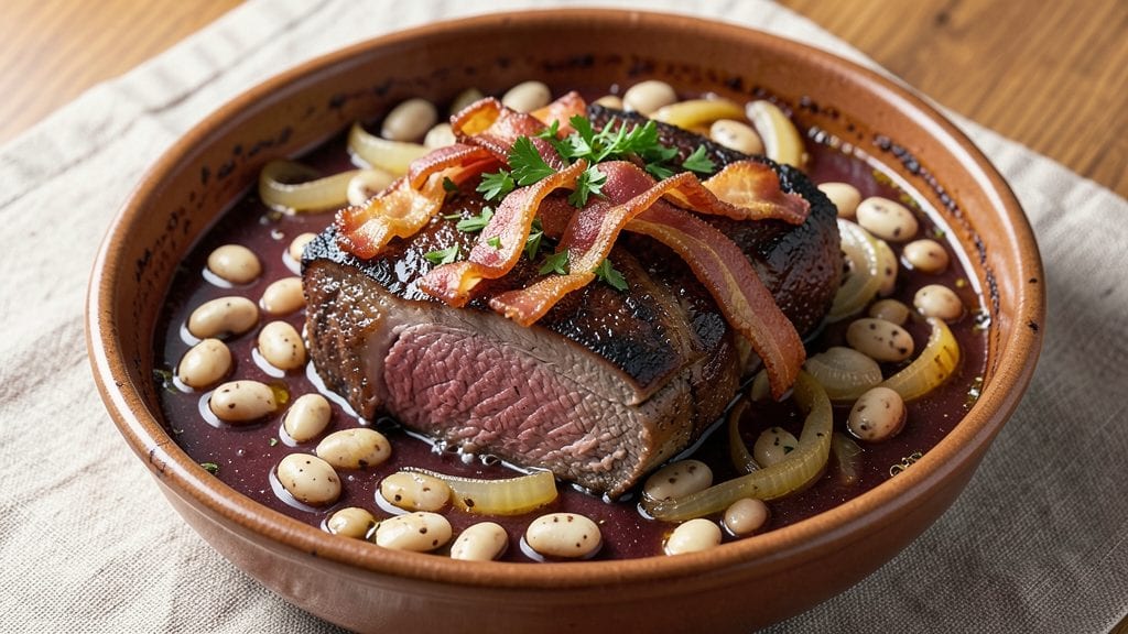 Cook's Country Bean Bourguignon Recipe: Smoky Red Wine Stew With Tender Beans