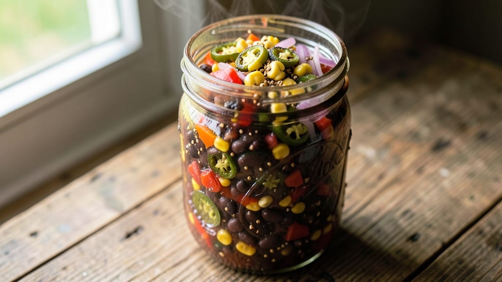 Corn and Bean Salsa Canning Recipe: Bright, Zesty Flavor Locked in Jars
