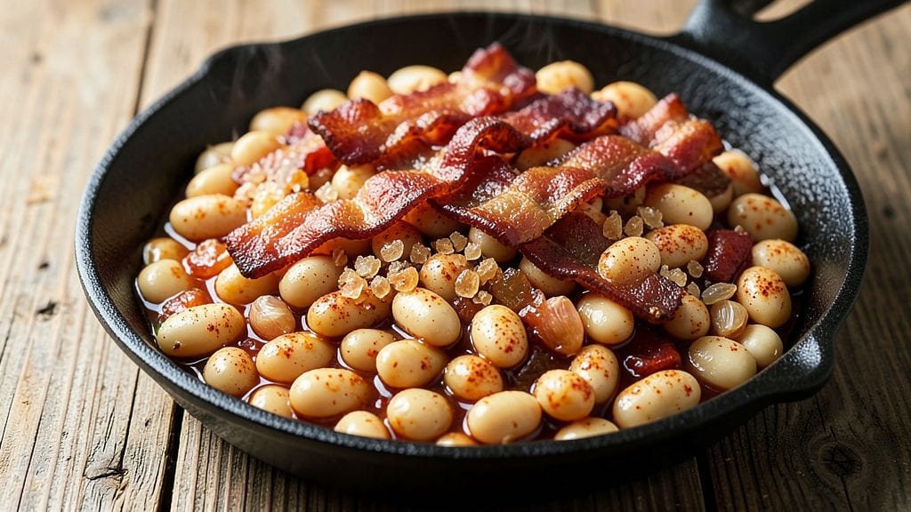 Crazy Beans Recipe: Bacon-Infused Sweetness With Crispy Edges