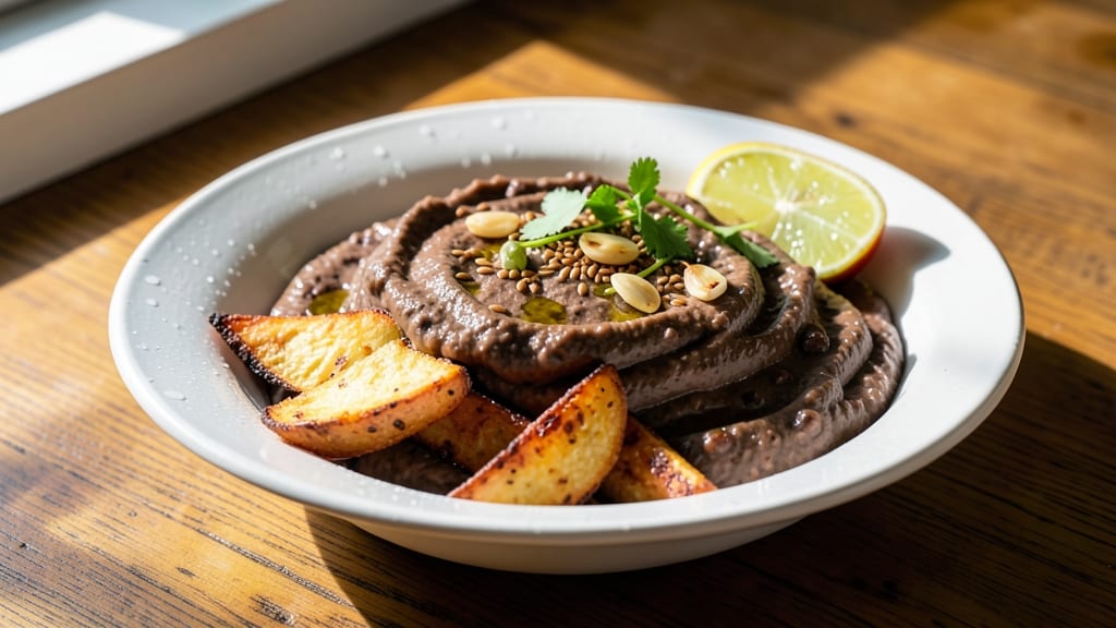 Gloria's Black Bean Dip Recipe: Creamy Spiced Velvety With Crunchy Topping