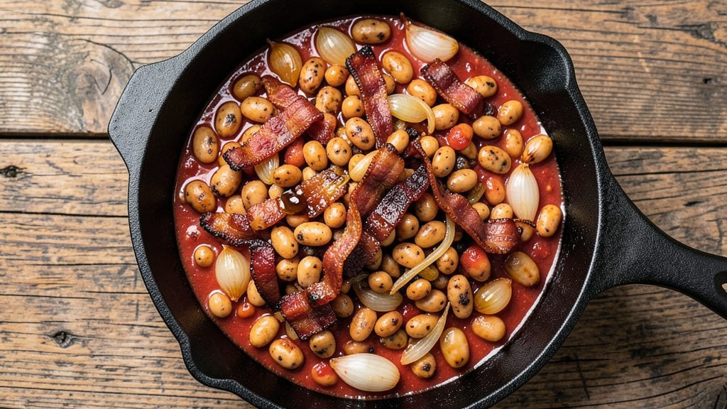 Grandma's Calico Beans Recipe: Slow-Simmered Smokiness With Bacon and Tomato Harmony