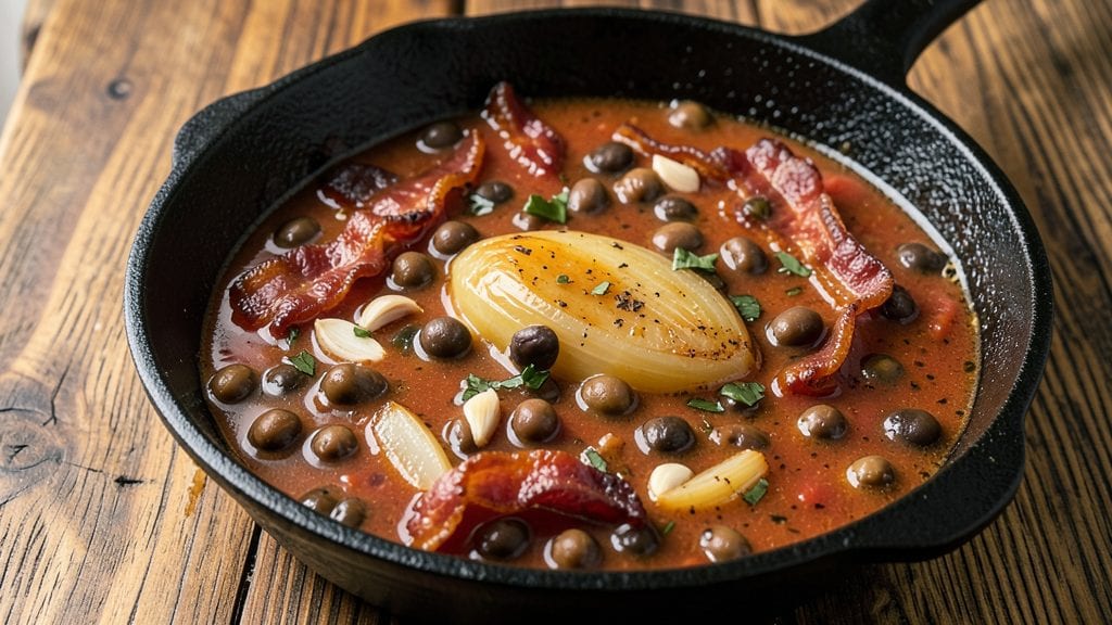 Jacob's Cattle Beans Recipe: Smoky Bacon-Infused Tomato Depth