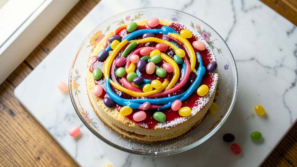Jelly Bean Cake Recipe: Vibrant Swirls and Moist Layers