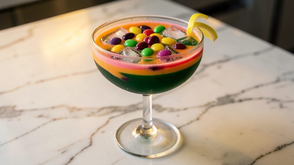 Jelly Bean Martini Recipe: Candy-Inspired Cocktail With Layered Flavors