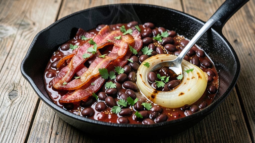 Mom's Baked Beans Recipe: Slow-Simmered Smoky Sweetness With Bacon Crunch