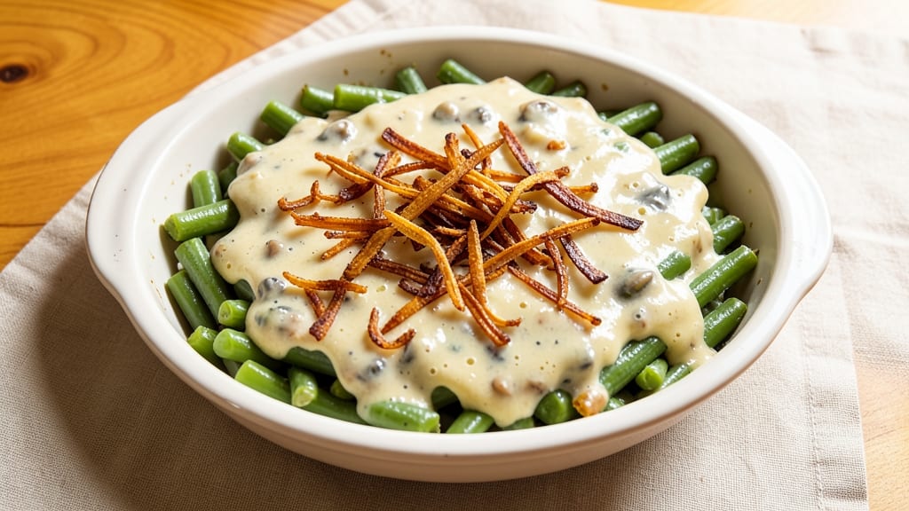 Old Fashioned Green Bean Casserole Recipe: Replica Pioneer Woman’s Crunchy Top Secret
