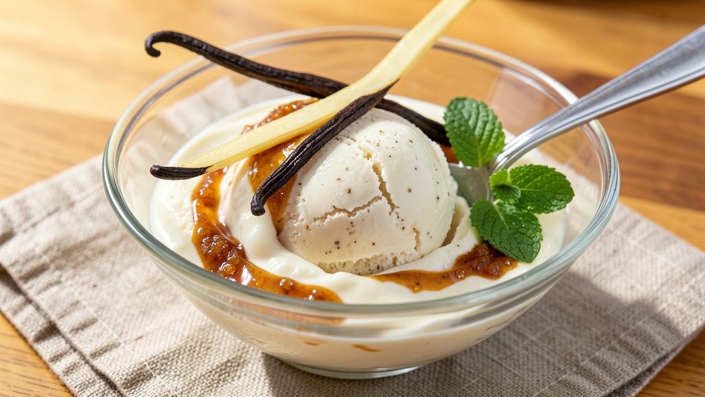 Old Fashioned Vanilla Bean Ice Cream Recipe: Swirled Richness Straight From the Pod