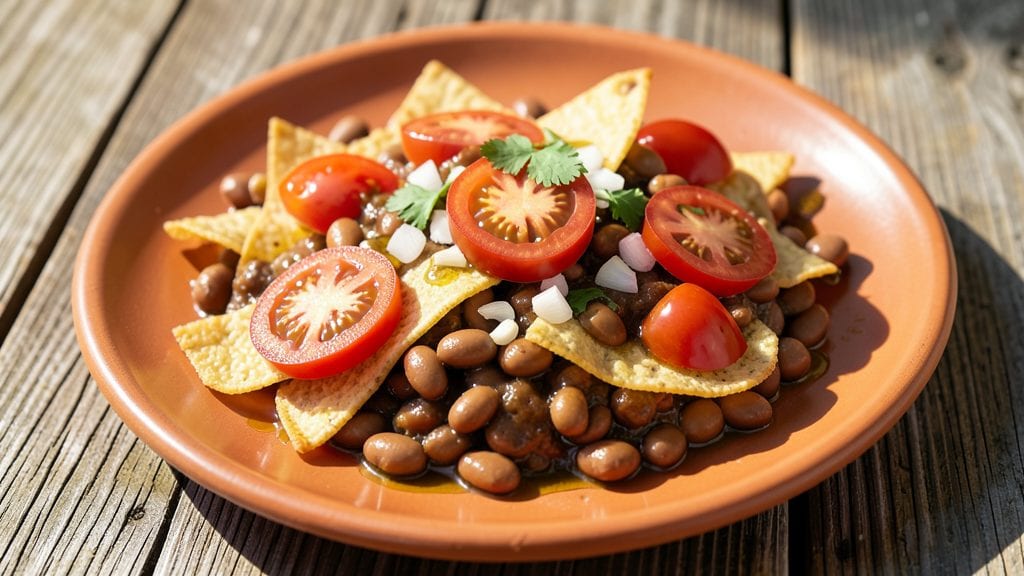 Pappasitos Beans Recipe: Crispy Tortilla Top, Creamy Tomato Bliss