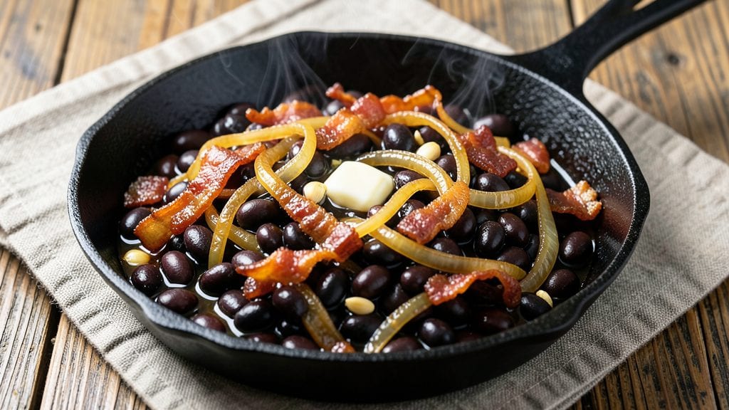 Roosevelt Beans Recipe: Smoky Bacon-Braised with Sweet Molasses Twist