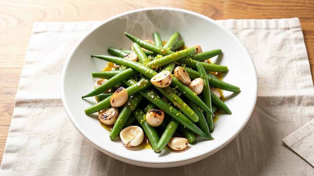 Runner Beans Recipe: Blanched Bright Green With Garlicky Lemon Zest