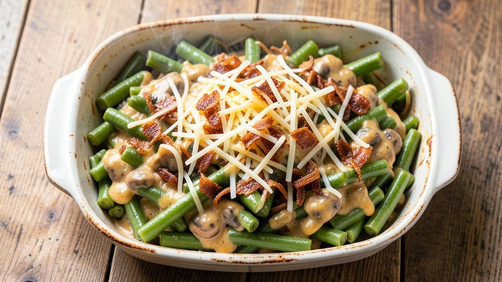 Trader Joe's Green Bean Casserole Recipe: Homestyle Creaminess With Crunchy Onion Layers