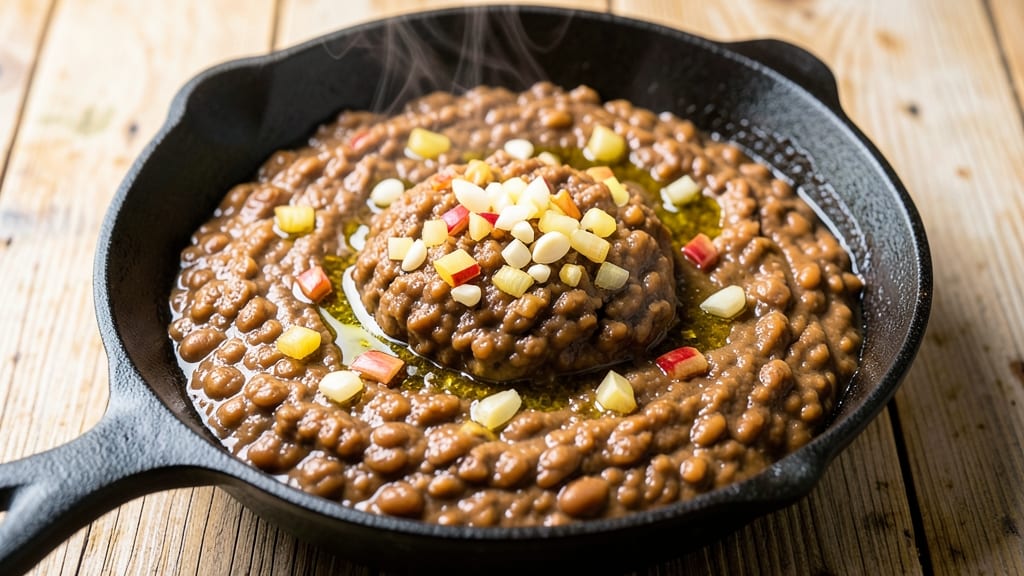 Traditional Mexican Refried Beans Recipe: Authentic Mashed Texture With Lard Secret
